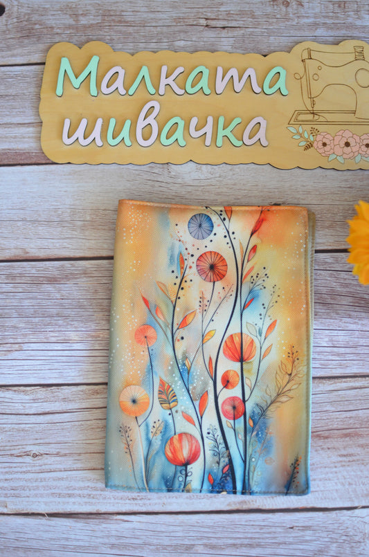 Подвързия за книга "Есенни листа"