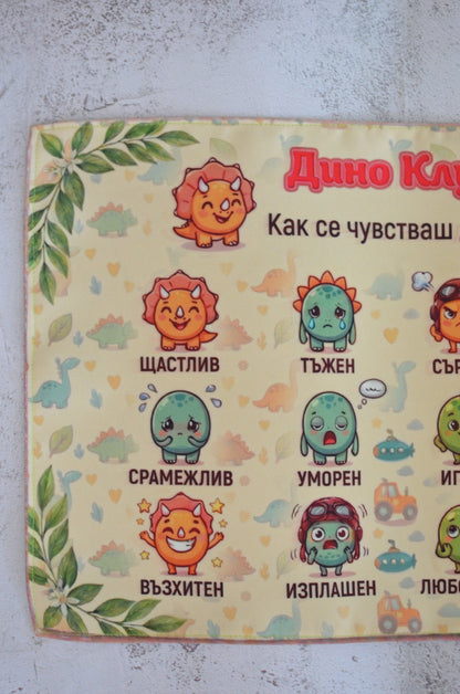 Подложка за хранене "Динозаври"
