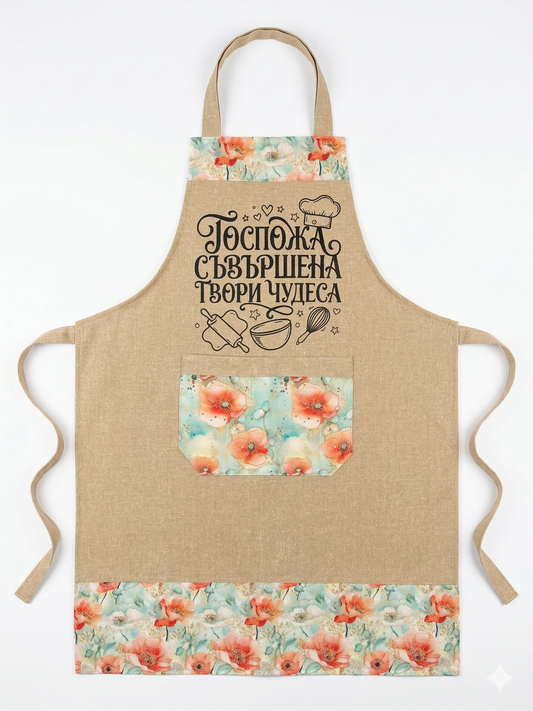 Готварска престилка "Госпожа съвършена"